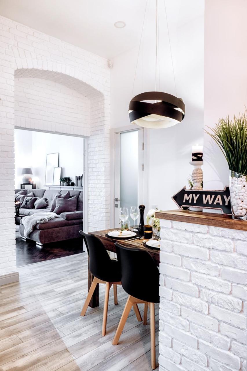 Scandinavian Style Of Lux Apartments In Lviv Luaran gambar