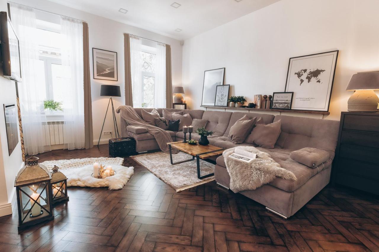 Scandinavian Style Of Lux Apartments In Lviv Luaran gambar