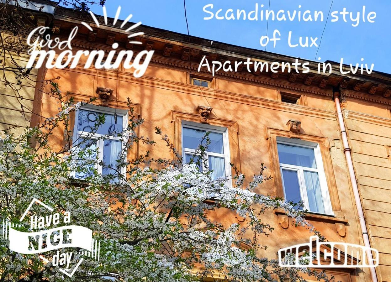Scandinavian Style Of Lux Apartments In Lviv Luaran gambar